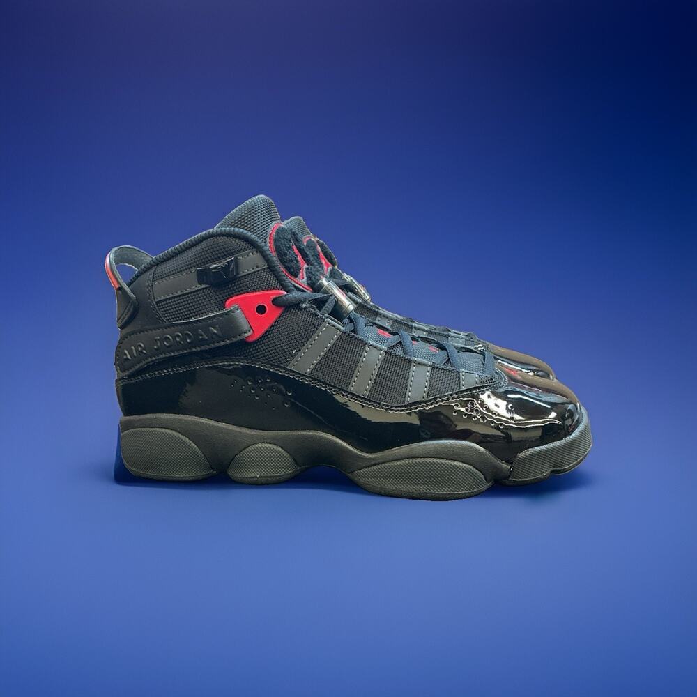 Size 8.5 - Air Jordan 6 Rings Black Infrared